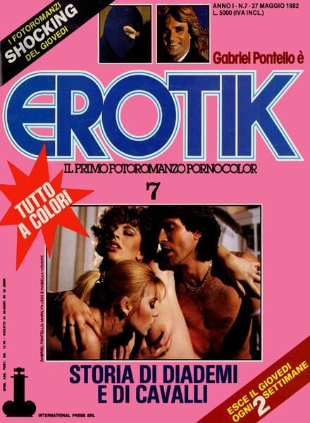 Erotik – n. 07 27 Maggio1982 Cover