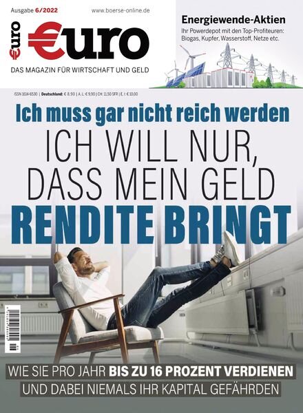 Euro – Juni 2022 Cover