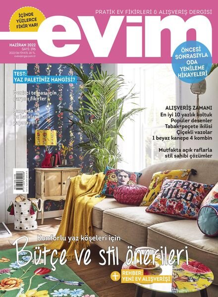Evim – 01 Haziran 2022 Cover
