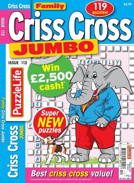 Family Criss Cross Jumbo – May 2022 Cover