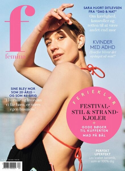 Femina Denmark – 16 juni 2022 Cover