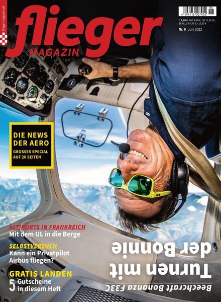 Fliegermagazin – Juni 2022 Cover