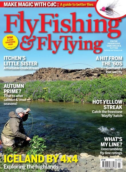 Fly Fishing & Fly Tying – July 2022 Cover