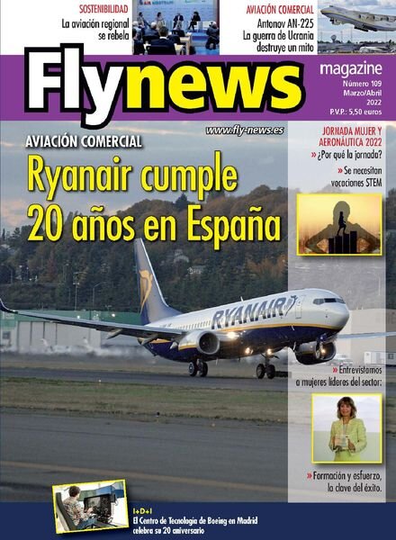 Fly News Magazine – marzo 2022 Cover