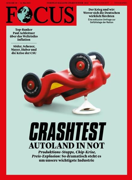 FOCUS – 14 Mai 2022 Cover