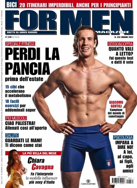 For Men Magazine – Giugno 2022 Cover