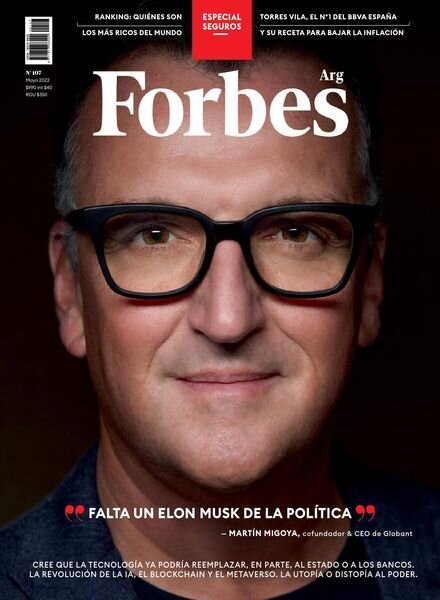 Forbes Argentina – mayo 2022 Cover