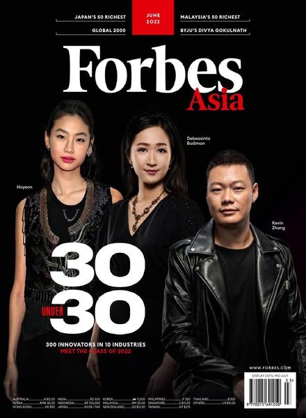Forbes Asia – June 2022 Cover