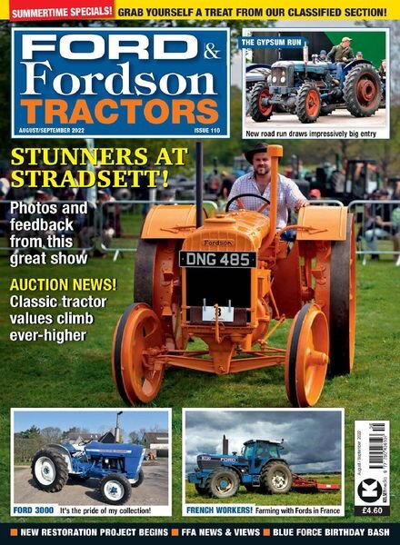 Ford & Fordson Tractors – August 2022 Cover