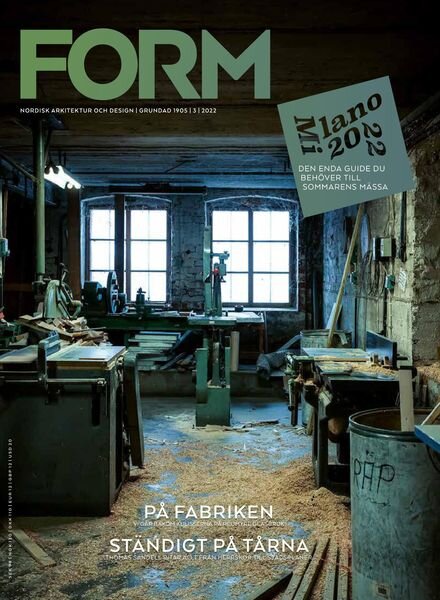 FORM – juni 2022 Cover