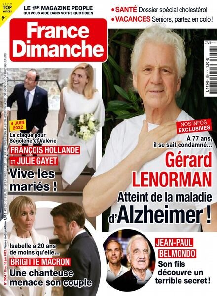 France Dimanche – 10 juin 2022 Cover