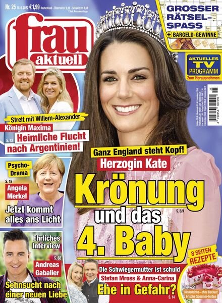 frau aktuell – 18 Juni 2022 Cover
