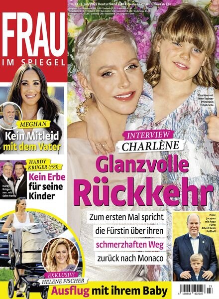 Frau im Spiegel – 01 Juni 2022 Cover