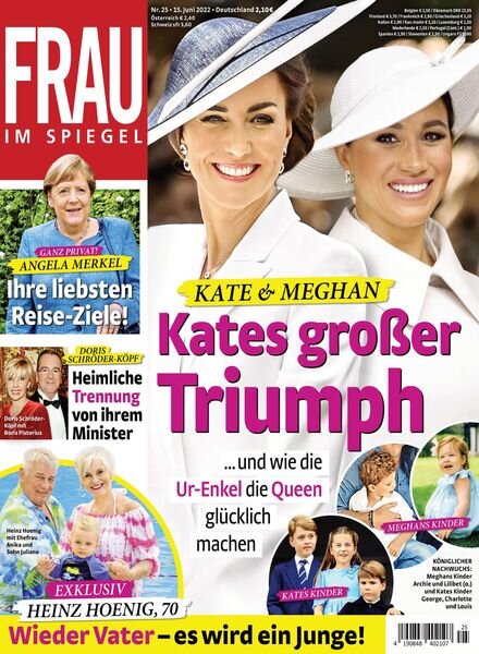 Frau im Spiegel – 15 Juni 2022 Cover
