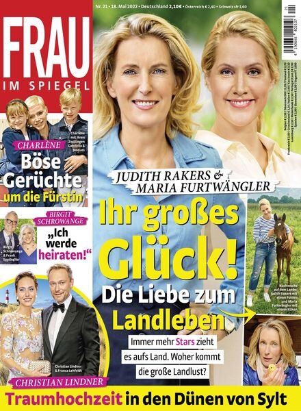 Frau im Spiegel – 18 Mai 2022 Cover