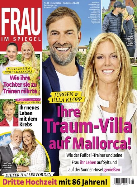 Frau im Spiegel – 22 Juni 2022 Cover