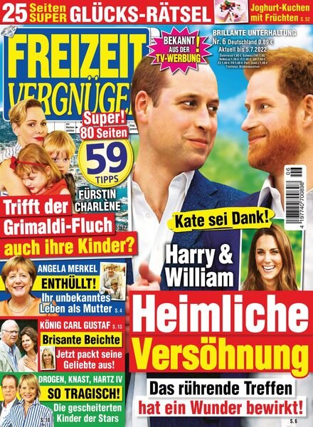 Freizeit Vergnugen – Juli 2022 Cover