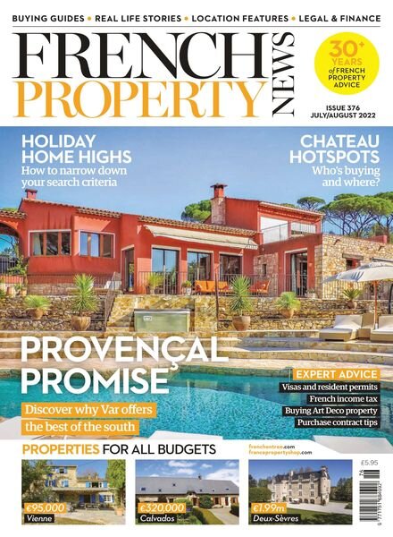 French Property News – July 2022 Cover