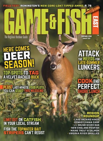 Game & Fish East – August 2022 Cover