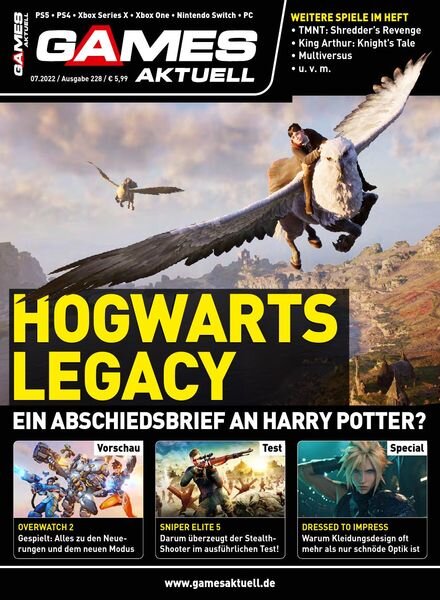 Games Aktuell – Juli 2022 Cover