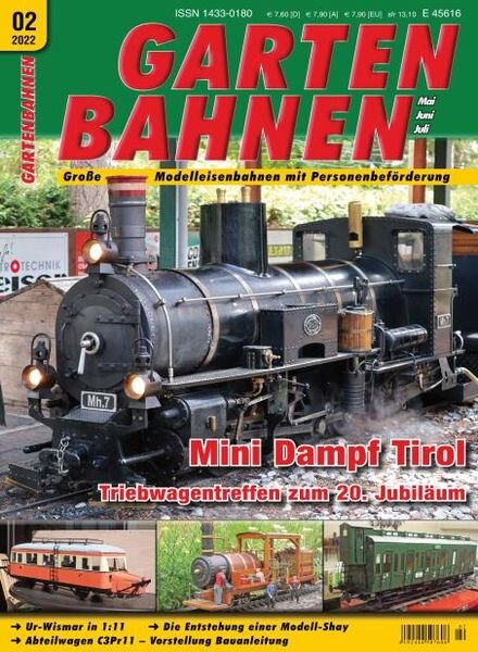 Gartenbahnen – Mai 2022 Cover