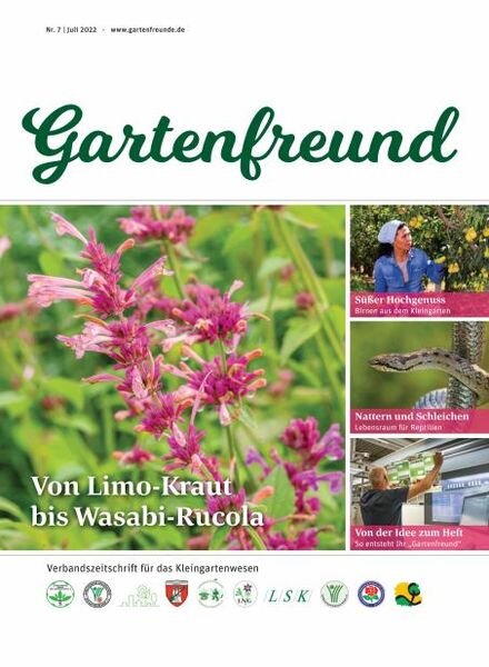Gartenfreund – Juni 2022 Cover