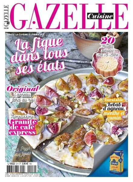 Gazelle Cuisine – Special Figues – Juin 2022 Cover