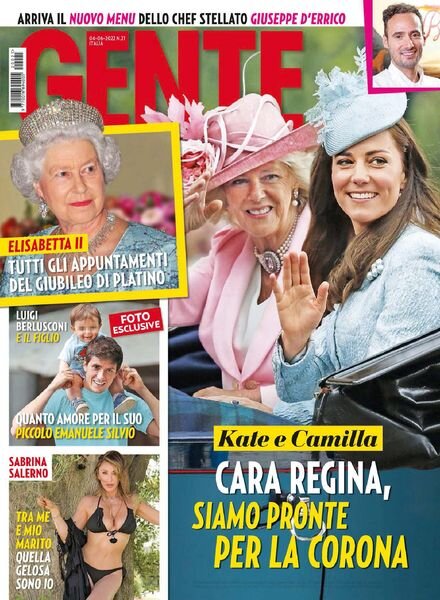 Gente Italia – 04 giugno 2022 Cover