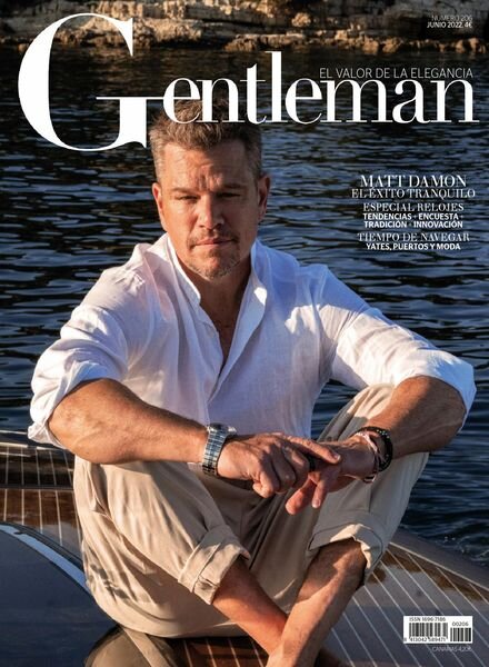 Gentleman Espana – junio 2022 Cover