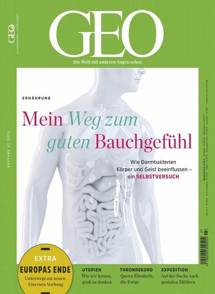 Geo Germany – Juli 2022 Cover