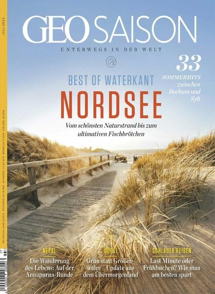 Geo Saison – Juli 2022 Cover