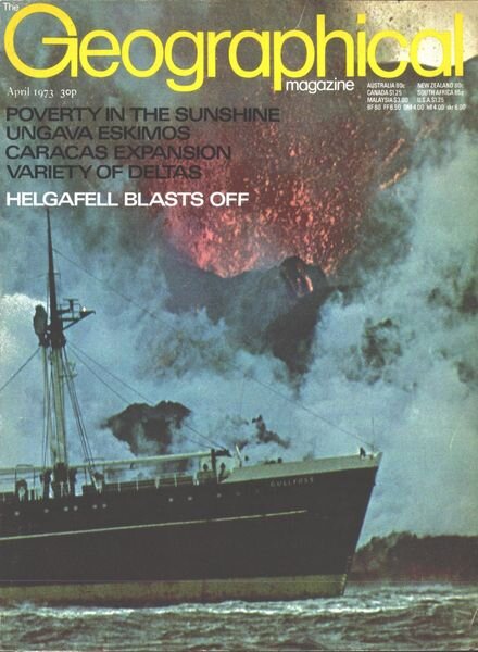 Geographical – April 1973 Cover