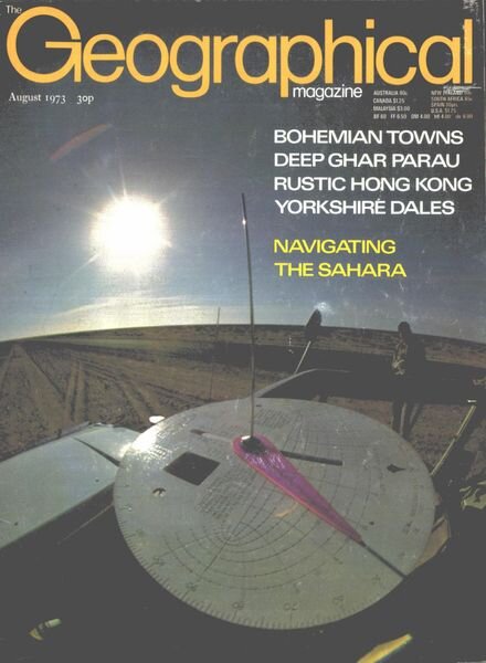 Geographical – August 1973 Cover