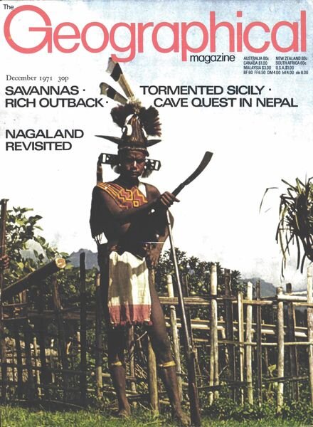 Geographical – December 1971 Cover