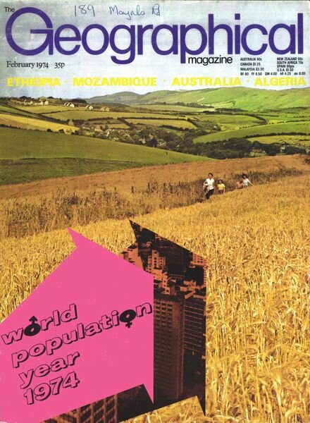 Geographical – February 1974 Cover