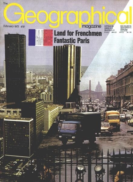 Geographical – February 1975 Cover