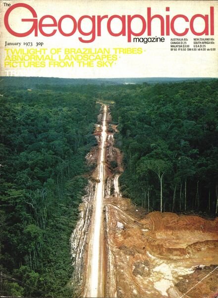 Geographical – January 1973 Cover