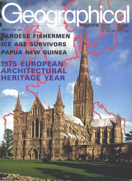 Geographical – January 1975 Cover