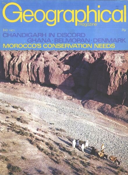 Geographical – July 1971 Cover