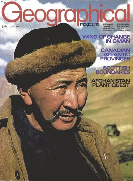 Geographical – July 1972 Cover