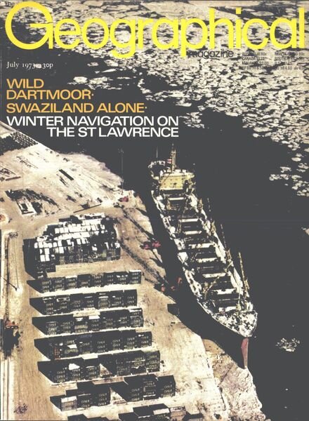Geographical – July 1973 Cover