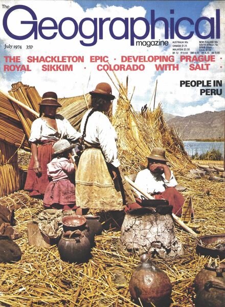 Geographical – July 1974 Cover