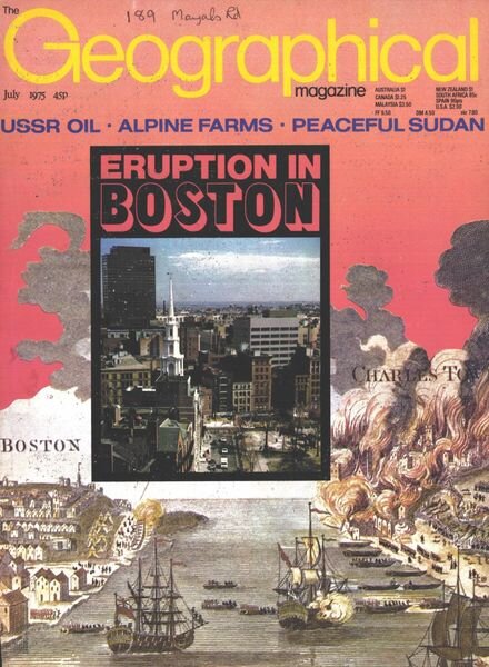 Geographical – July 1975 Cover