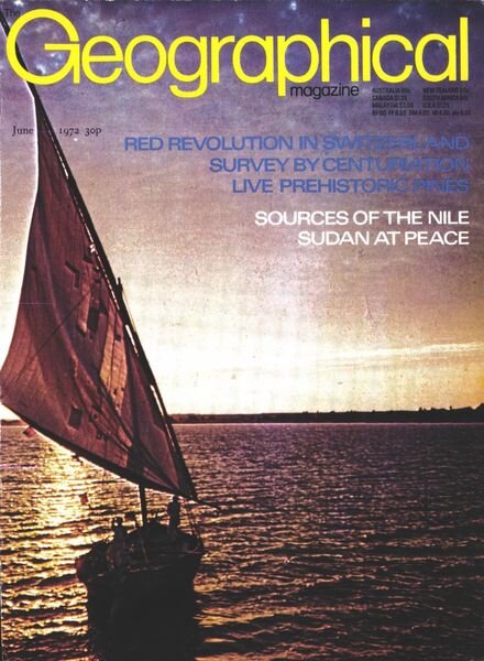 Geographical – June 1972 Cover