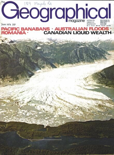 Geographical – June 1974 Cover