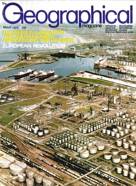 Geographical – March 1972 Cover
