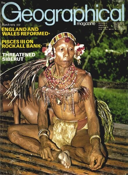 Geographical – March 1974 Cover