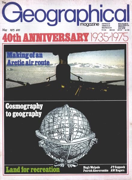 Geographical – May 1975 Cover