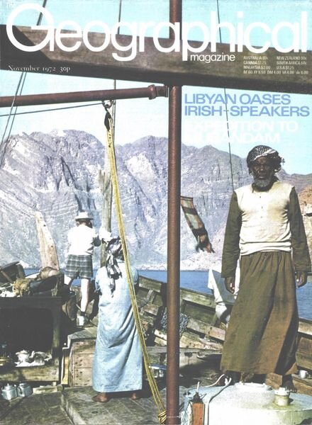Geographical – November 1972 Cover