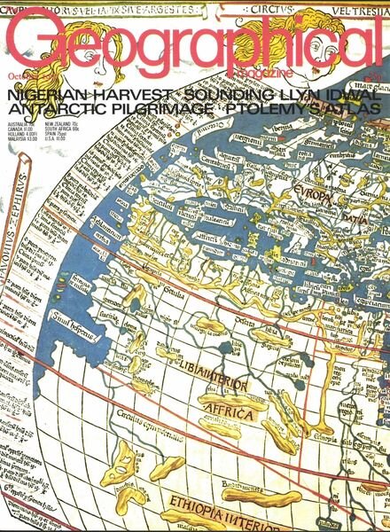 Geographical – October 1971 Cover